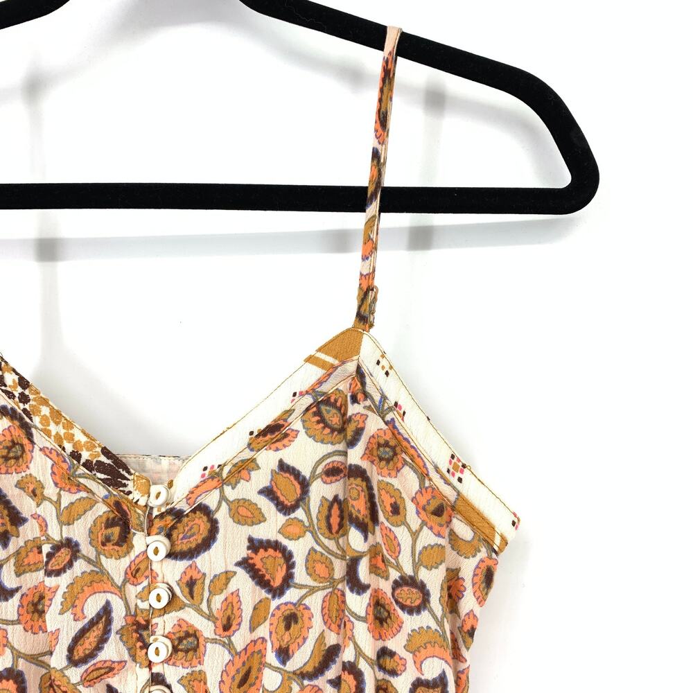 Aerie Dress Women's Size XS Mixed Print Boho Midi Sleeveless Multicolor - Picture 3 of 6